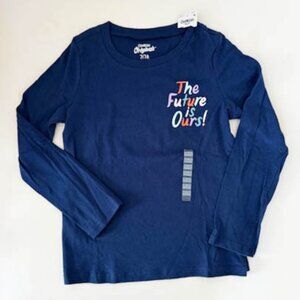 Oshkosh Originals 100% Cotton long-sleeve top — Girls SZ 7/7A